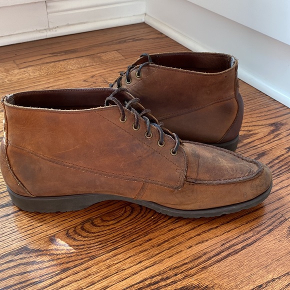 SEBAGO Mens brown leather boots - 14 - Picture 4 of 7